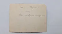 Samling originale olympiade effekter, 1936