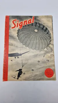 Samling originale ww2 signalblade