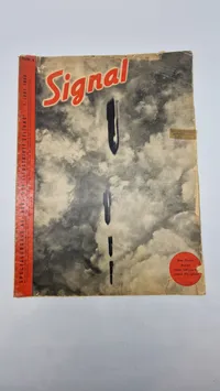 Samling originale ww2 signalblade