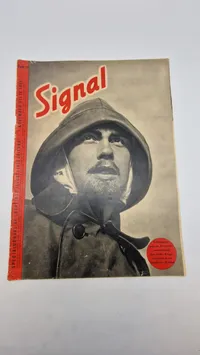 Samling originale ww2 signalblade