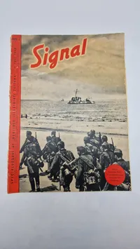 Samling originale ww2 signalblade