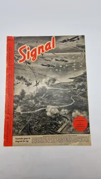 Samling originale ww2 signalblade