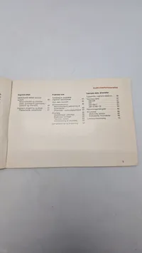 Original Mercedes instruktions bog
