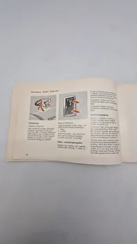 Original Mercedes instruktions bog