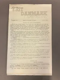 Originalt illegalt blad - ww2