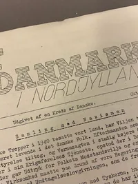 Originalt illegalt blad - ww2