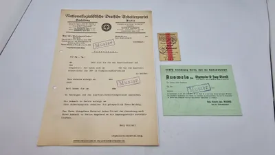Originalt olympiade lot, 1936