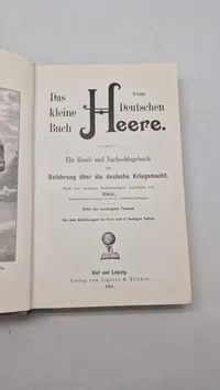 "Das kleine Buch vom Deutschen Heere".