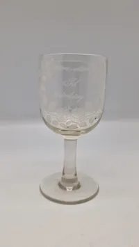 Erindringsglas Kastrup Glasværk