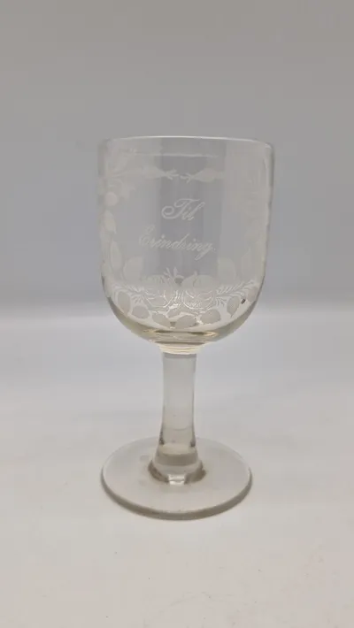 Erindringsglas Kastrup Glasværk