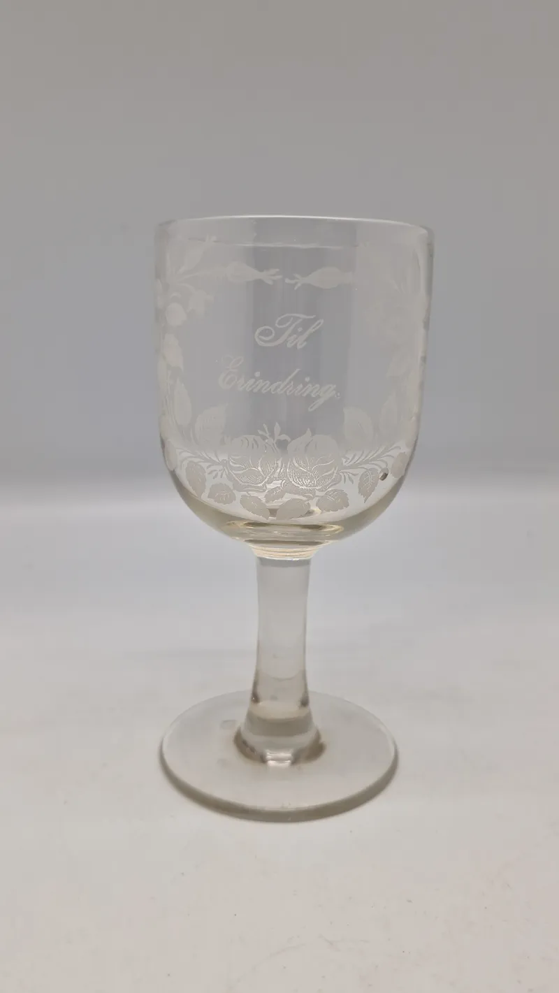 Erindringsglas Kastrup Glasværk