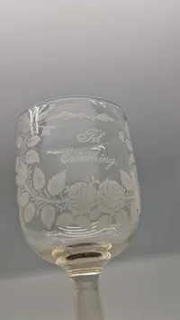 Erindringsglas Kastrup Glasværk