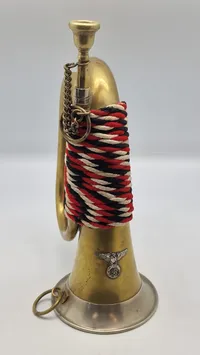 Ekstremt sjældent originalt Tidligt SS/ SA horn, ww2