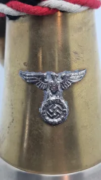 Ekstremt sjældent originalt Tidligt SS/ SA horn, ww2