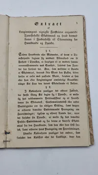 Original “Skudsmaalsbog for Mandfolk" fra 1838. En skudsmålsbog var en obligatorisk kontrolbog for tjenestefolk (også kaldet tyende) i Danmark fra 1833 til 1921.