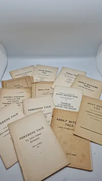 Stor samling originale taler af Adolf Hitler
