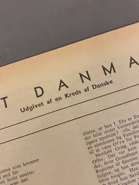 Originalt illegalt blad - ww2