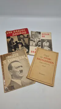 Samling originale Adolf Hitler hæfter mm.
