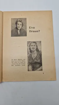Samling originale Adolf Hitler hæfter mm.