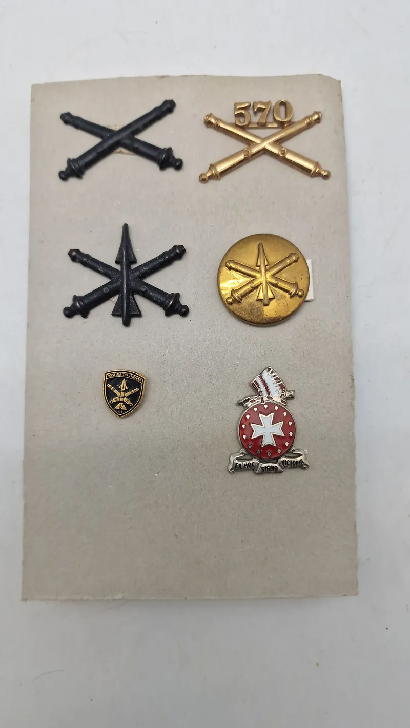 Samling militære mærker