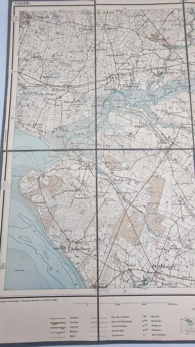 Originalt førkrigs hærkort