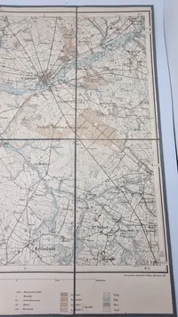 Originalt førkrigs hærkort