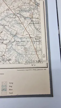 Originalt førkrigs hærkort