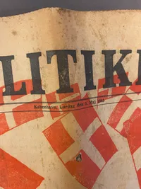 Original dansk befrielses avis fra maj 1945