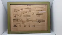 Indrammet våben planche, Østrig