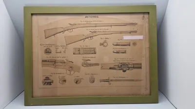 Indrammet våben planche, Østrig