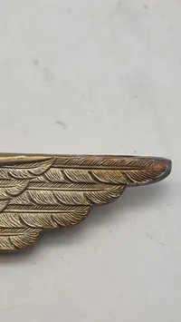 Original German Luftwaffe Maritime Personnel Visor Cap Badge