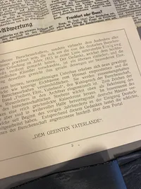 Originalt tysk lot med bl.a. tysk ww1 mindebånd