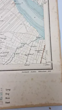 Originalt førkrigs hærkort