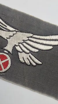 Ekstremt sjælden original N.S.U svæveflyver patch WW2 - kendes i få eks.