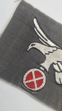 Ekstremt sjælden original N.S.U svæveflyver patch WW2 - kendes i få eks.