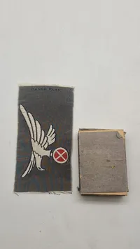 Ekstremt sjælden original N.S.U svæveflyver patch WW2 - kendes i få eks.