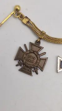 Original tysk ww1 miniture ordenskæde