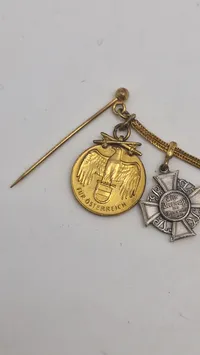 Original tysk ww1 miniture ordenskæde