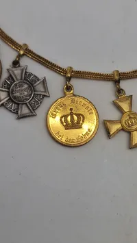 Original tysk ww1 miniture ordenskæde