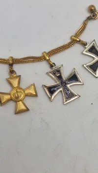 Original tysk ww1 miniture ordenskæde
