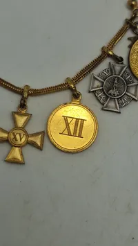Original tysk ww1 miniture ordenskæde