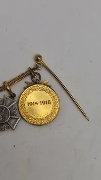 Original tysk ww1 miniture ordenskæde