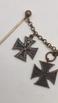 Original tysk ww1 miniture ordenskæde
