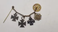 Original tysk ww1 miniture ordenskæde
