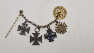 Original tysk ww1 miniture ordenskæde