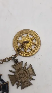 Original tysk ww1 miniture ordenskæde
