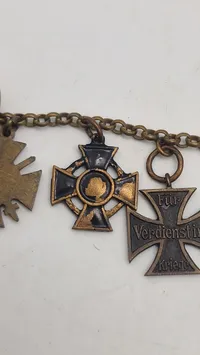 Original tysk ww1 miniture ordenskæde