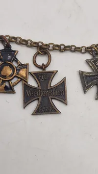 Original tysk ww1 miniture ordenskæde