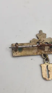 Originalt tysk ww1 Ubåds  vedhæng