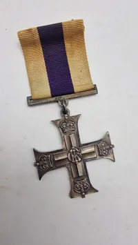 Sjældent originalt Military Cross   WW1 i æske